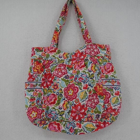 NEW Vera Bradley Hope Garden Large Tote Quilted Floral CottageCore - Picture 1 of 8